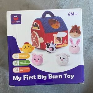 My First Big Barn Toy Soft Barn Animal Game